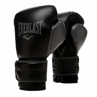 Everlast Powerlock 2 boxing gloves showcasing their sleek design and features