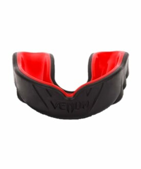 Red and black sports mouthguard